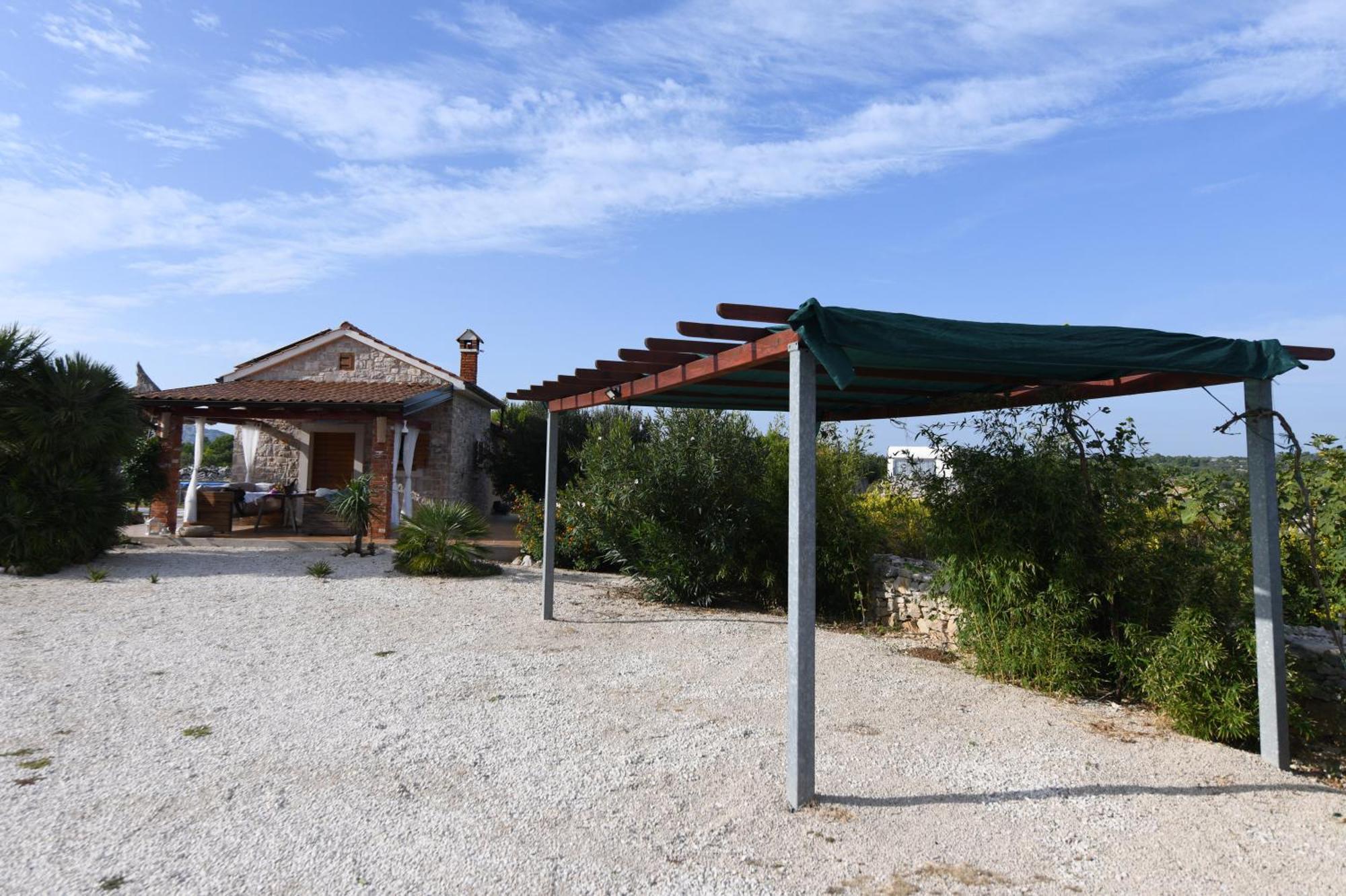 Beach House Marina Grande Betina  Bagian luar foto